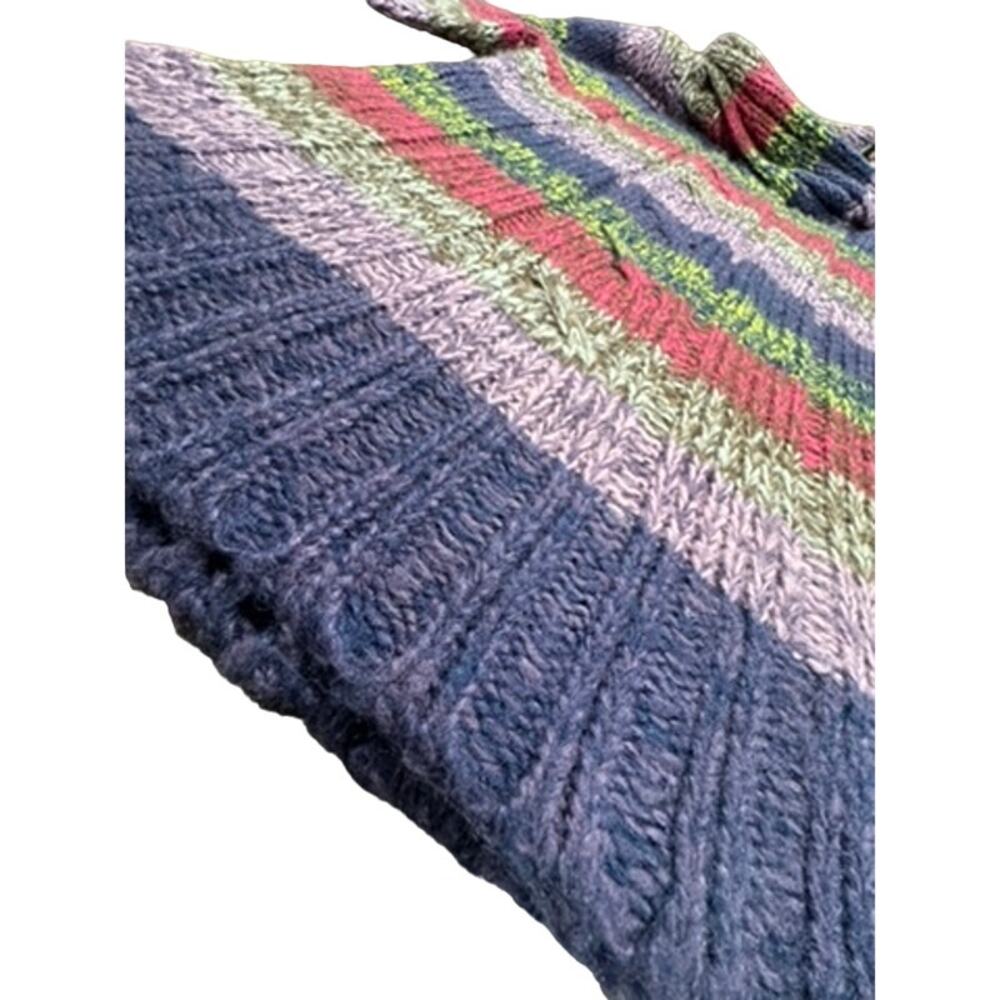 "NEW DIRECTION",Colorful, Size M , Soft‎ and Fuzzy ,MOHAIR?,Cowl Neck Sweater - Picture 5 of 9